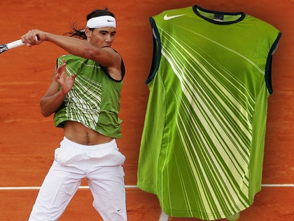Nafal from that 2005 French open the shirt