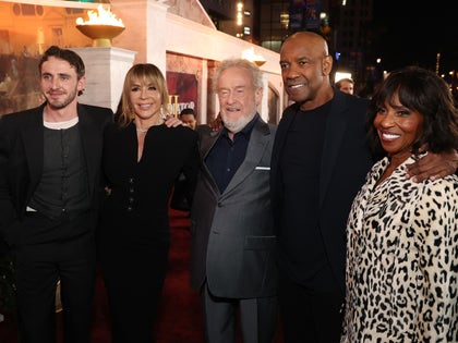 Gladiator 2 Cast Posing For A Group Photo